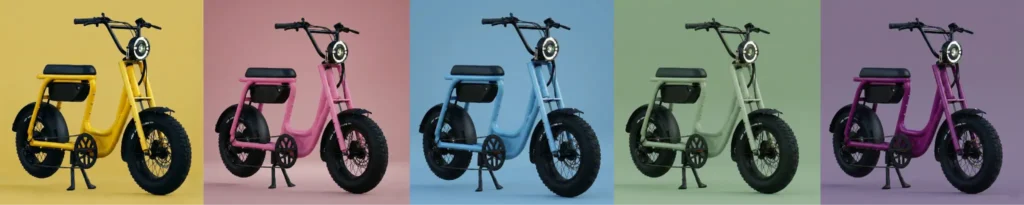 Bug S Cargo e-bike all colors