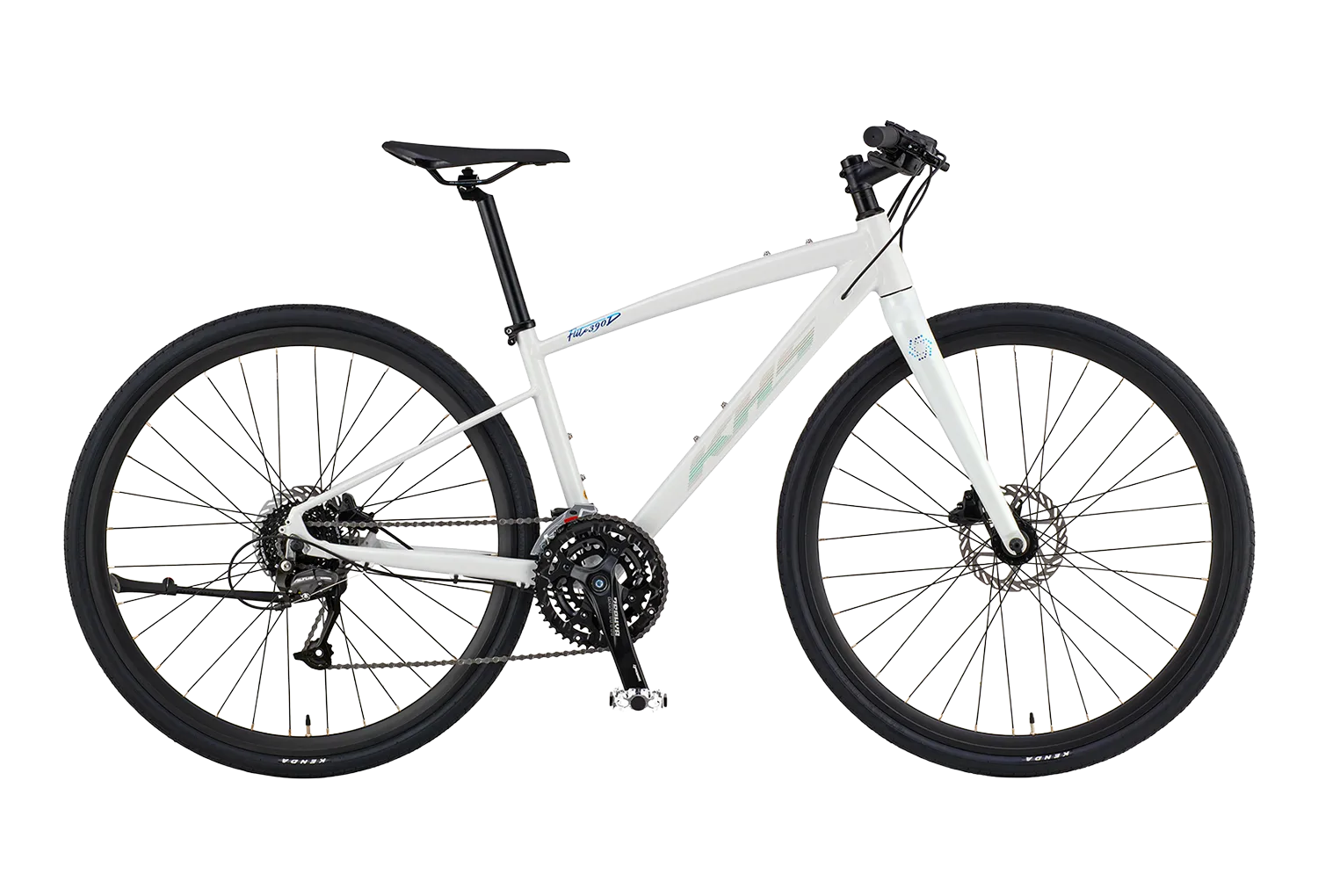 Home 8 road bike flite390d white khs